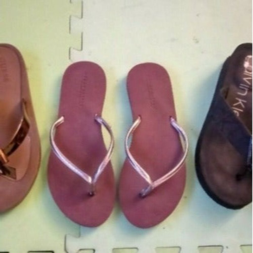 Women's Sandal Lot - Size 7 Calvin Klein, Aeropostale, Guess